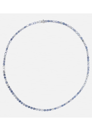 Bucherer Fine Jewellery 18kt white gold necklace with sapphires
