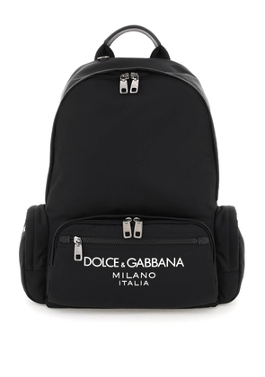 Dolce & Gabbana Nylon Backpack With Logo