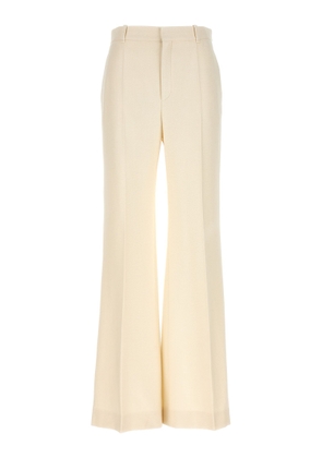 Chloé Silk And Wool Flare Trousers