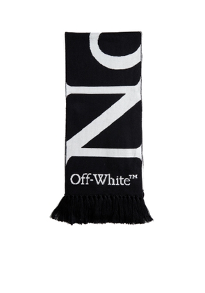 Off-White Reversible Scarf With Lettering