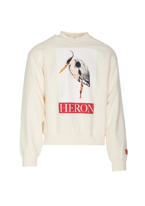 Heron Preston Bird Painted Crewneck Sweatshirt
