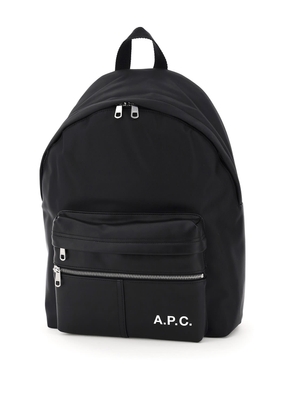 A.p.c. Camden Faux Leather And Nylon Backpack