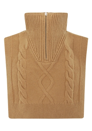 A.p.c. Snood Lola High-Neck Wool Sweater