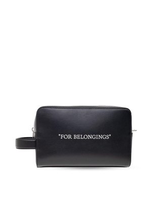 Off-White Makeup Pouch