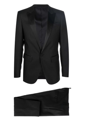 Dsquared2 Black Berlin Wool And Silk Suit