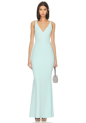 Katie May Tina Gown in Baby Blue. Size XS.