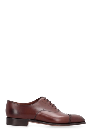 Edward Green Leather Lace-Up Shoes