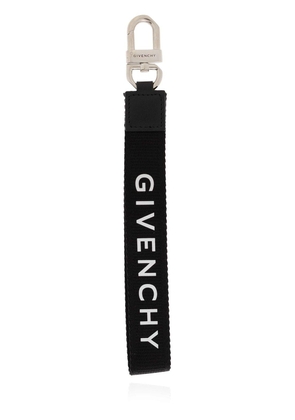 Givenchy Logo Printed Wristlet Keyring
