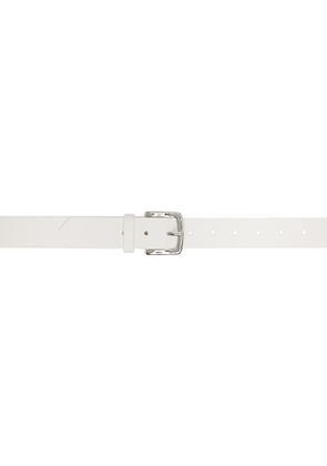 Dries Van Noten SSENSE Exclusive White Classic Belt