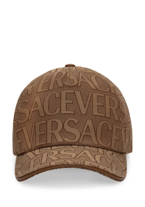 Versace All Over Logo Baseball Cap