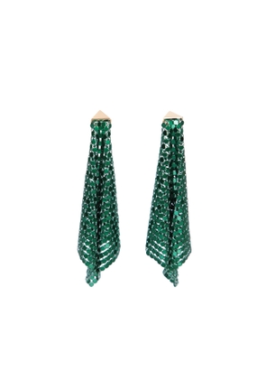 Paco Rabanne Pixel Emerald Earrings