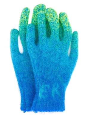 Erl Multicolor Mohair Blend Gloves