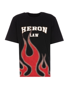Heron Preston Heron Law Flames T-Shirt