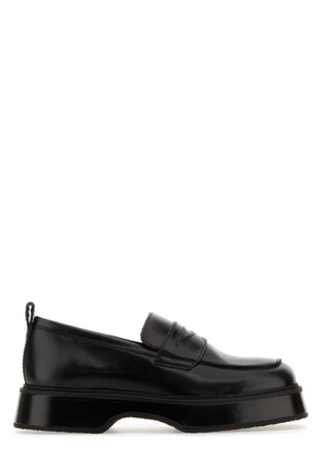 Ami Alexandre Mattiussi Squared-Toe Loafers Flat Shoes