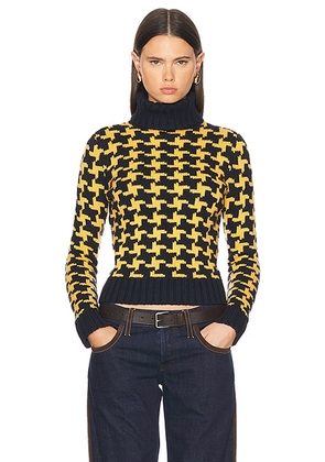 celine Celine Knit Turtleneck Sweater in Yellow - Yellow. Size M (also in ).