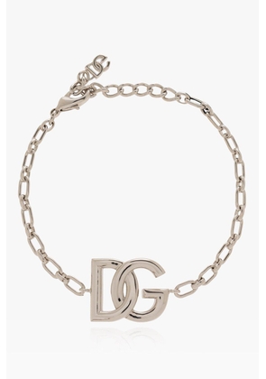 Dolce & Gabbana Logo Chain-Link Bracelet