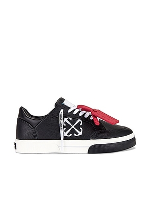 OFF-WHITE New Low Vulcanized in Black & White - Black. Size 46 (also in 40, 44, 45).