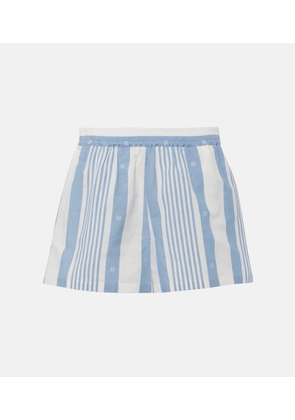 Givenchy Cotton and linen shorts