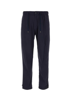 Herno Mid-Rise Tapered Drawstring Trousers