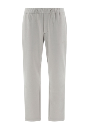 Herno Resort Trousers In Boiled Wool Jersey
