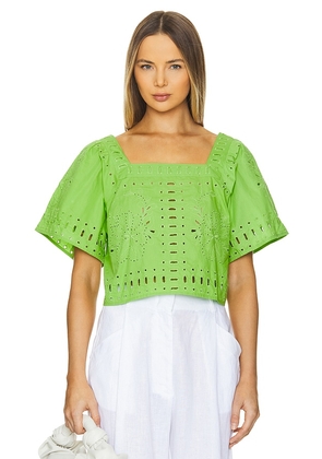 Rails Laine Top in Green. Size XL, XS.