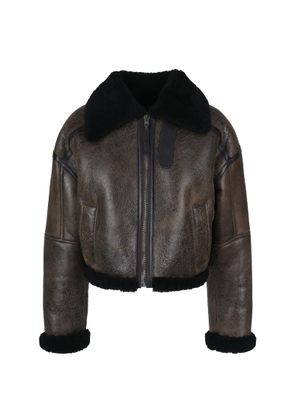 Acne Studios Fur Detailed Zip Jacket