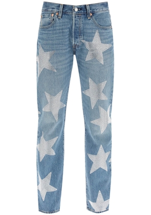 Collina Strada Rhinestone Star Jeans X Levis