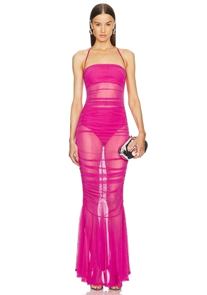 Michael Costello x REVOLVE Clea Gown in Pink. Size L, S, XL, XS, XXS.