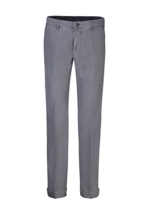 Incotex Cotton Grey Trousers