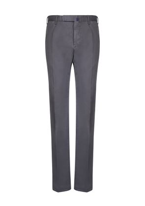 Incotex Slim Fit Grey Trousers