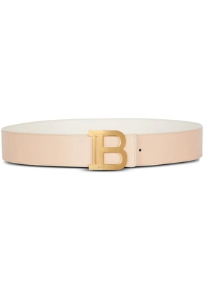 Balmain 4Cm Reversible Calfskin Belt