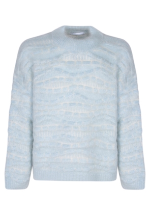 Bonsai 3D Mohair Light Blue Sweater