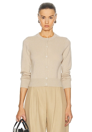 NILI LOTAN March Cardigan in Taupe - Taupe. Size M (also in S).