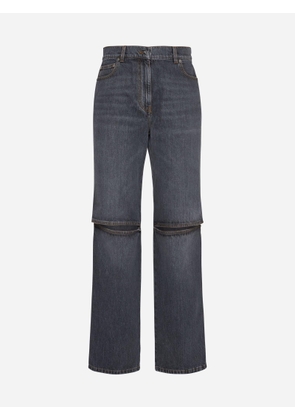 J.w. Anderson Cut-Outs Knee Jeans