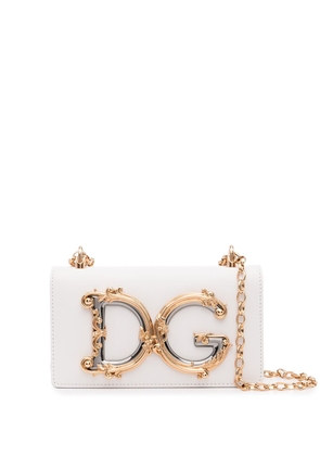 Dolce & Gabbana DG Girl phone bag - White