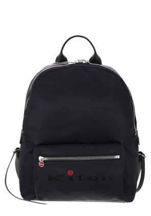 Kiton Backpack With Logo