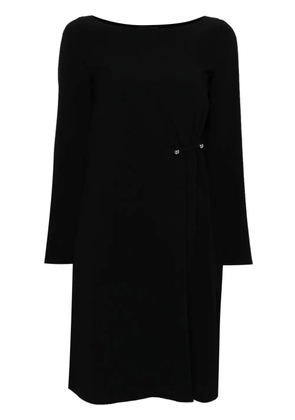 Emporio Armani Long Sleeves Dress With Piercing