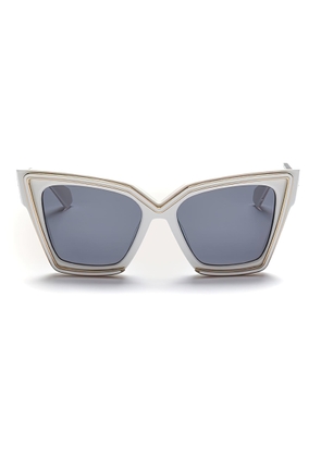Valentino Eyewear V-Grace - White / Light Gold Sunglasses