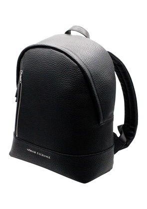 Armani Collezioni Backpack In Very Soft Soft Grain Eco-Leather With Logo On The Front. Adjustable Shoulder Straps. Measures 38X32X12 Cm
