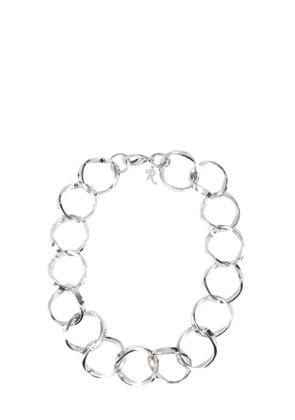 Raf Simons Linked Rings Necklace