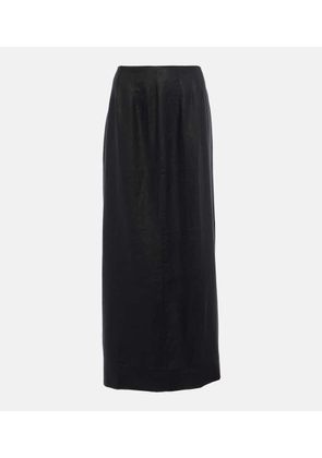 Faithfull the Brand Soleil linen maxi skirt
