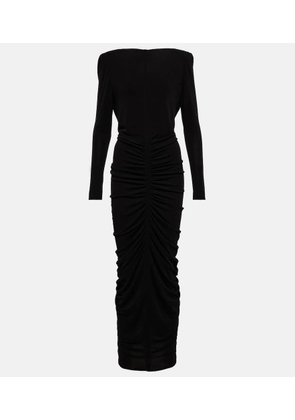Givenchy Ruched jersey maxi dress