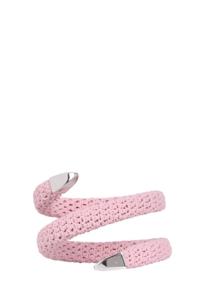 Bottega Veneta Crochet Spiral Bracelet