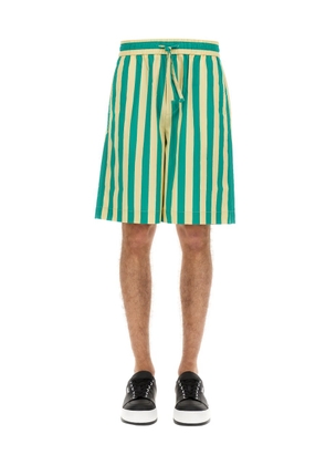 Sunnei Striped Pattern Bermuda Shorts