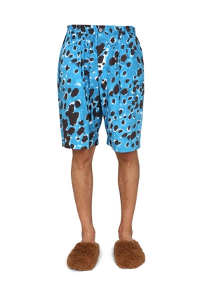 Marni Bermuda Shorts With Pop Dots Print