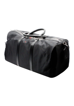 Kiton Travel Bag In Technical Fabric With Leather Inserts And Logo, Shoulder Strap Supplied 52 X 30 X 125 Cm