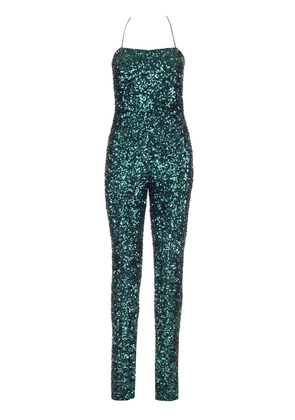 Rotate By Birger Christensen Sequin Embellished Spaghetti Straps Jumpsuit