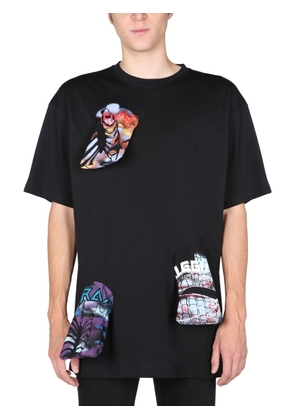 Raf Simons T-Shirt With Printed Details