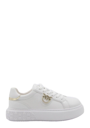 Pinko Round-Toe Lace-Up Sneakers