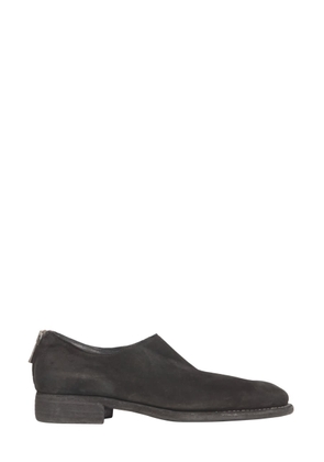 Guidi Leather Lace-Up